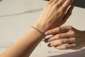 Pulseira Fio de Moisanite