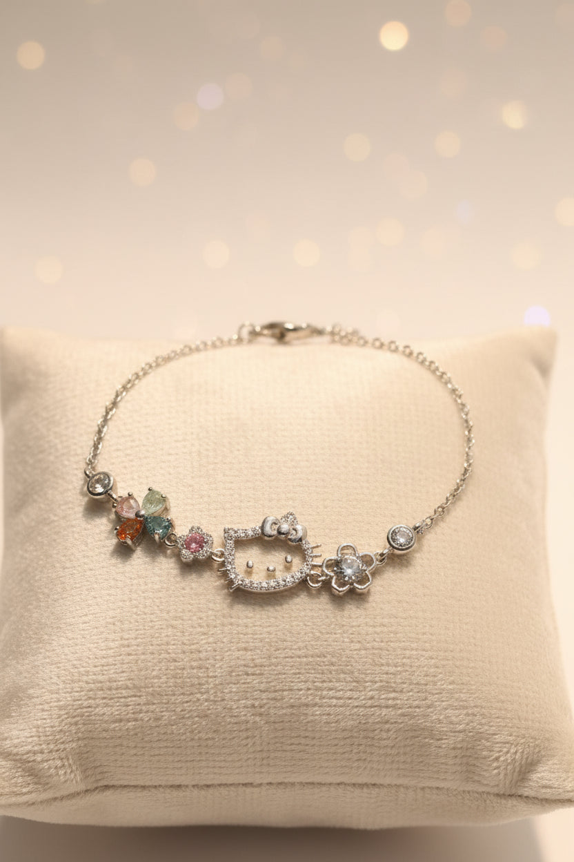 Pulseira Kitty Garden