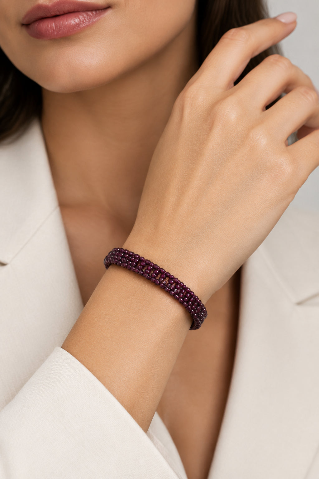 Bracelet Grenat