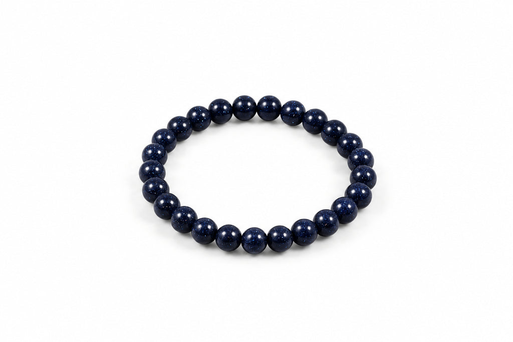 Bracelet Pierre de Soleil Bleue