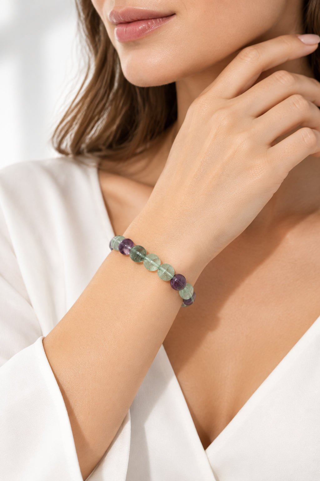 Pulseira Fluorita