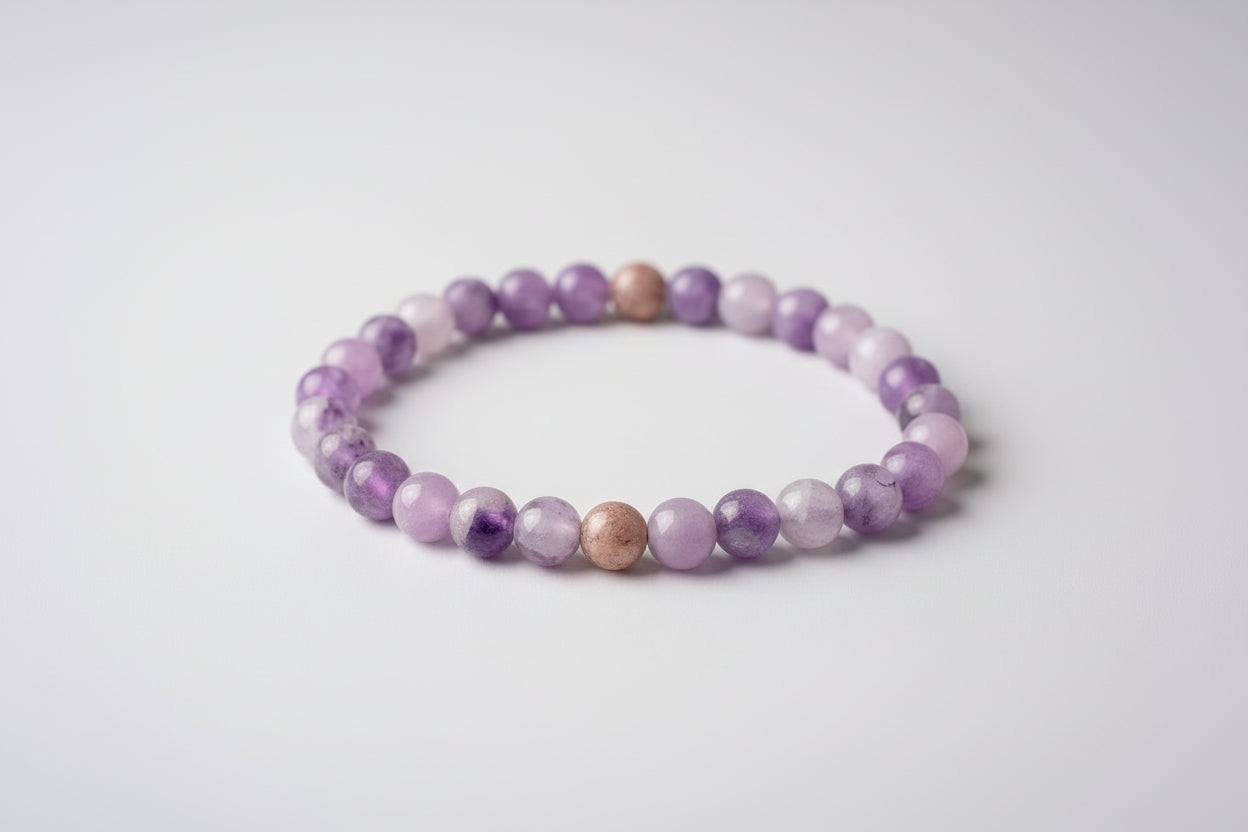 Pulseira Lepidolita