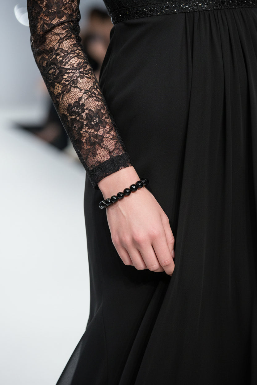 Pulseira Obsidiana Negra | Pedra Natural