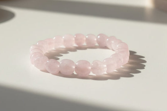 Pulseira Quartzo Rosa Livre