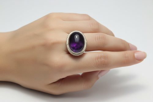 Anel Ametista
