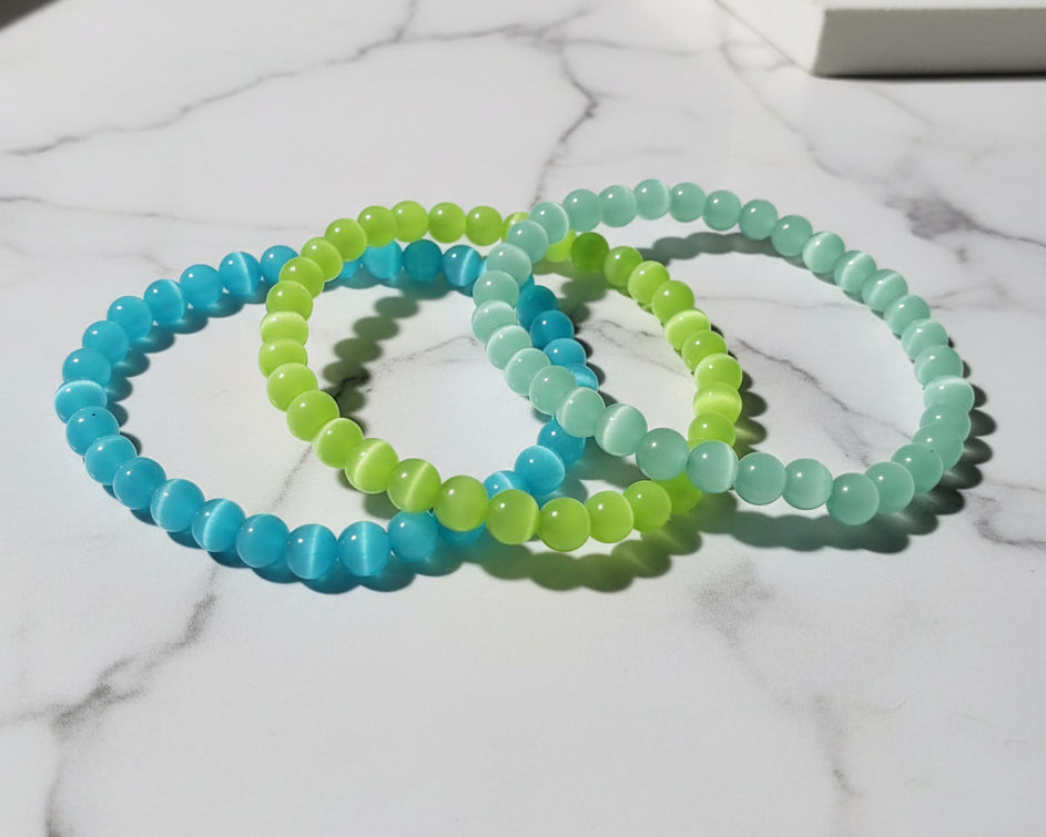 Bracelet Sélénite Couleur