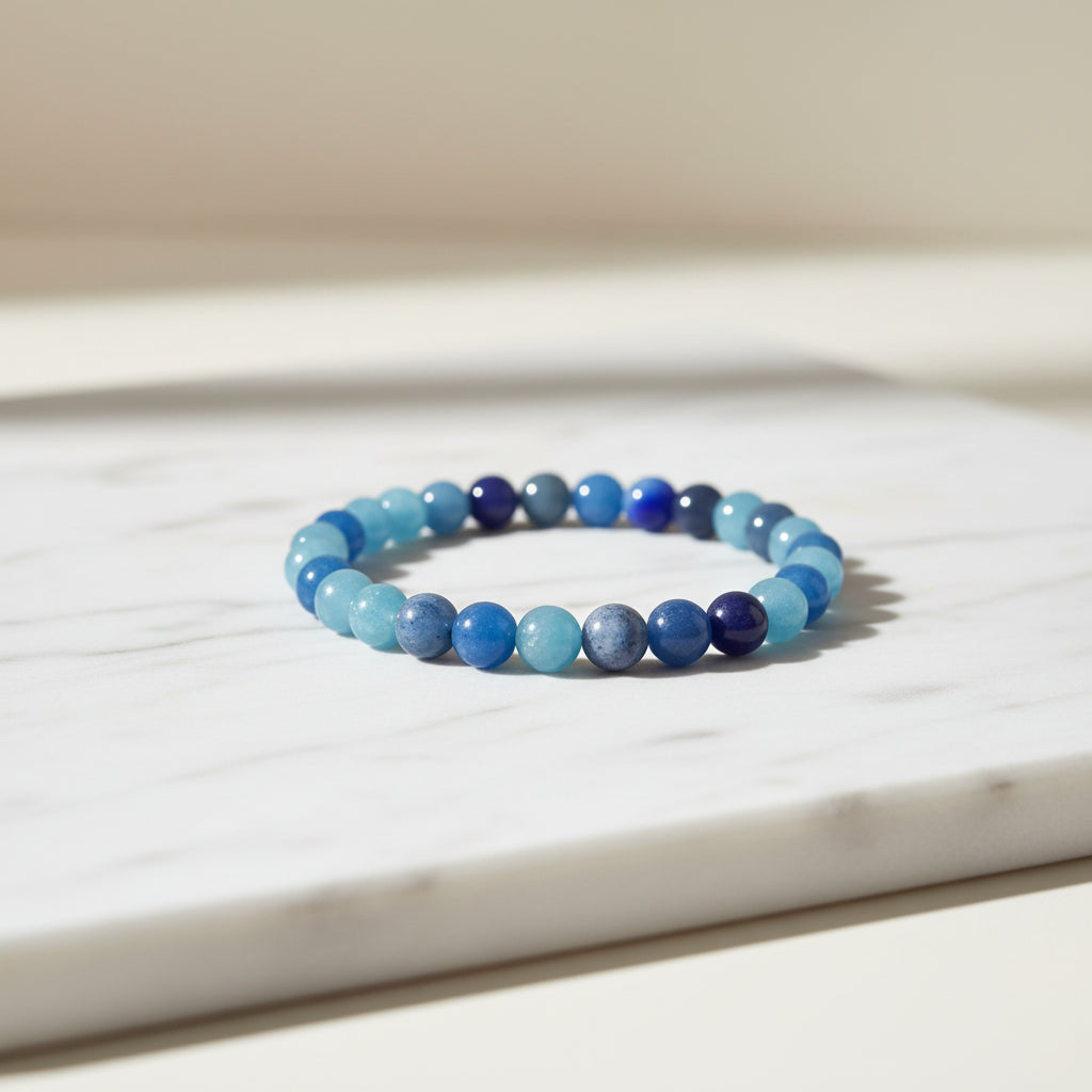 Bracelet Aventurine Bleue