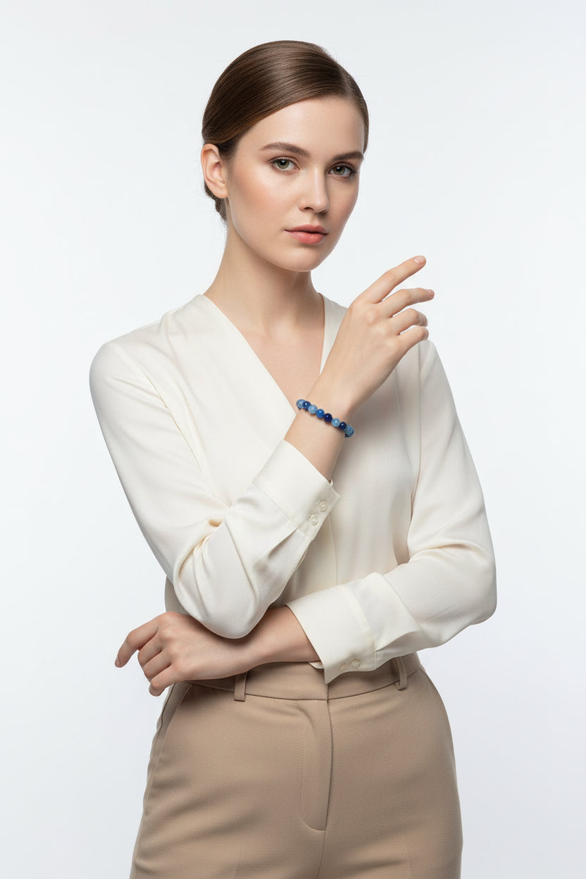Pulseira Aventurina Azul