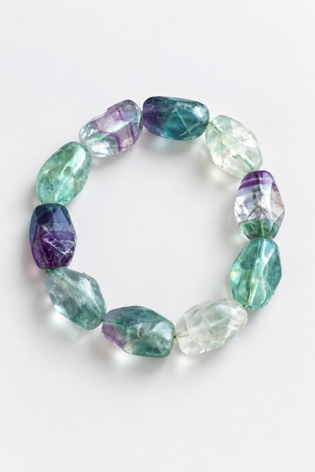 Pulseira Fluorita Selvagem
