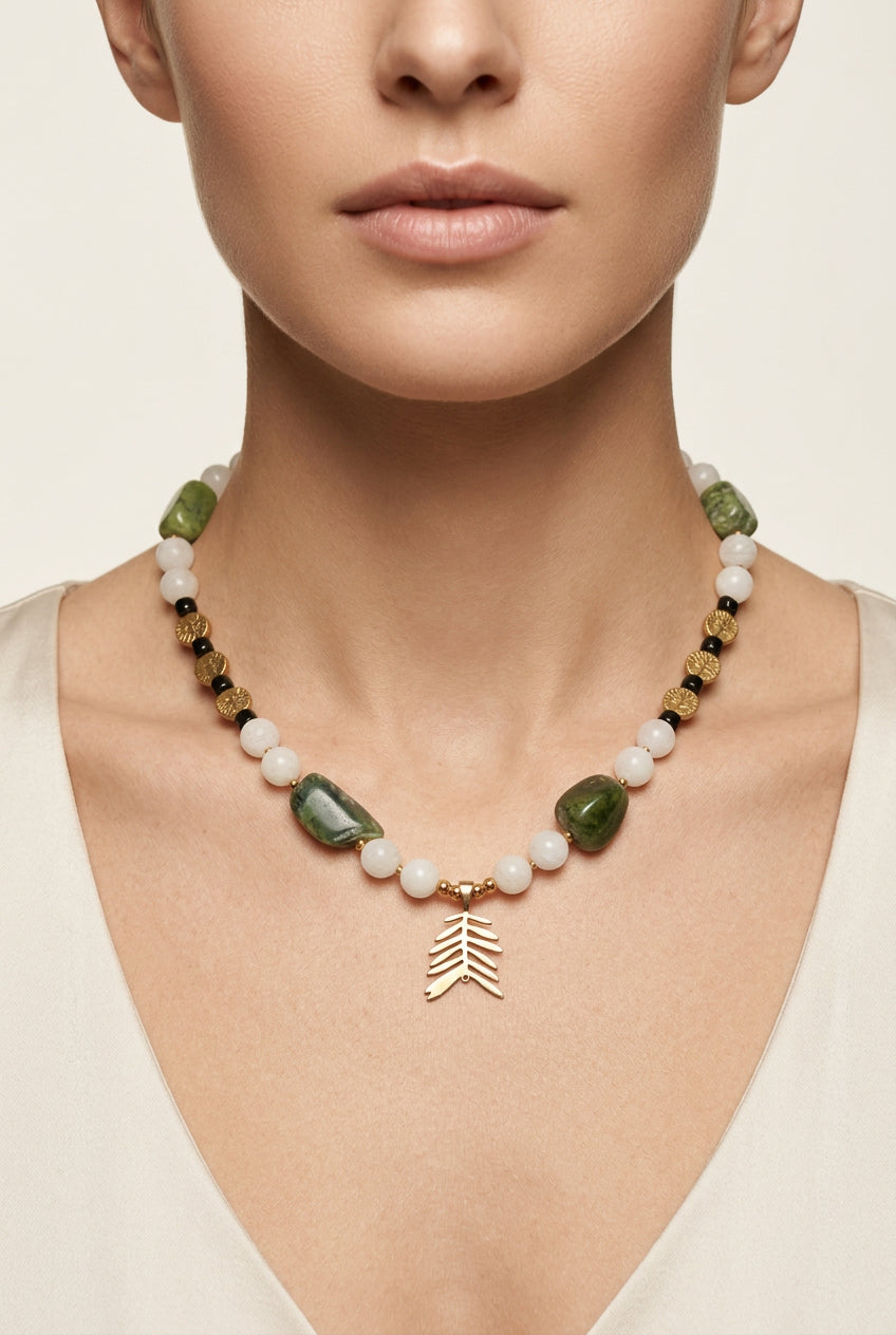 Colar Folha do Bosque