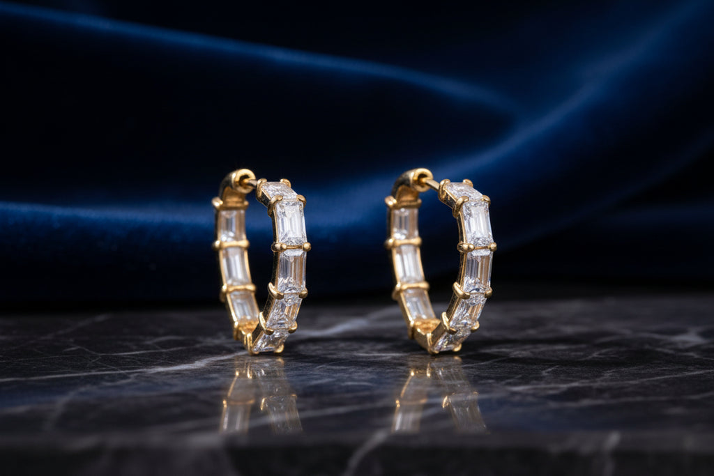 Brinco Argola Heart