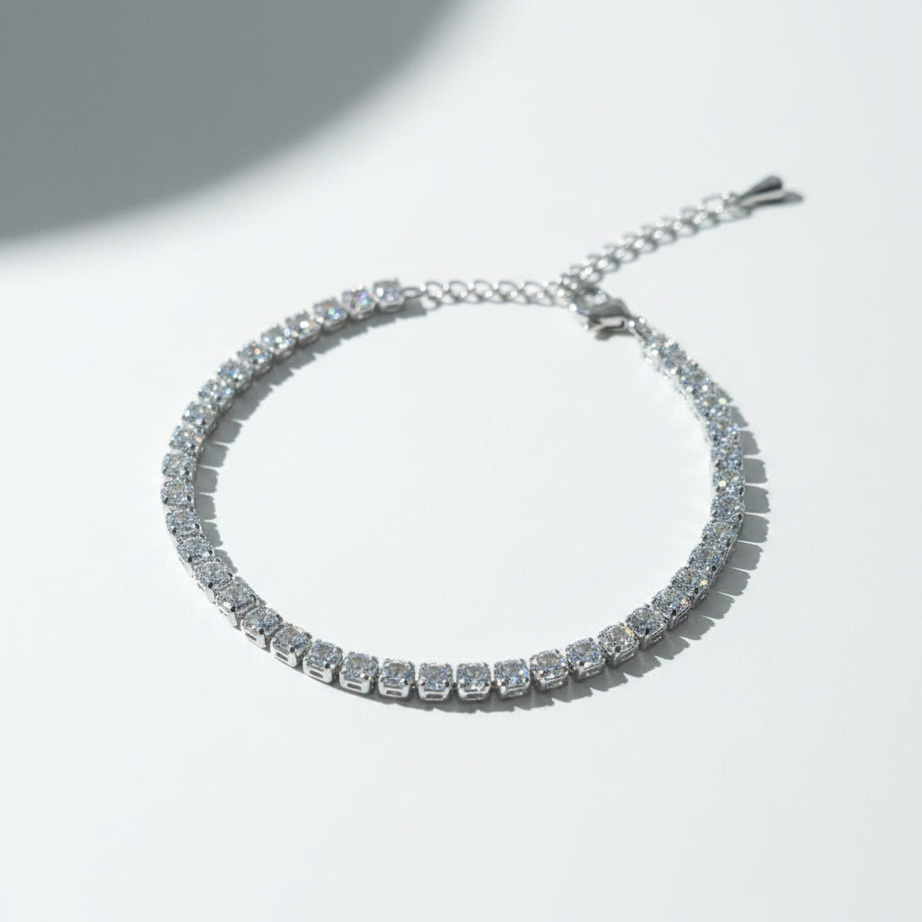 Pulseira Fio de Moisanite