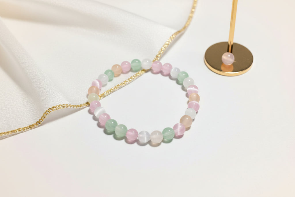 Pulseira Selenita Mix
