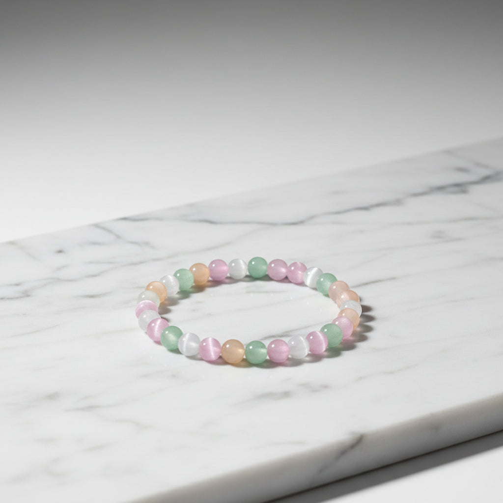 Pulseira Selenita Mix