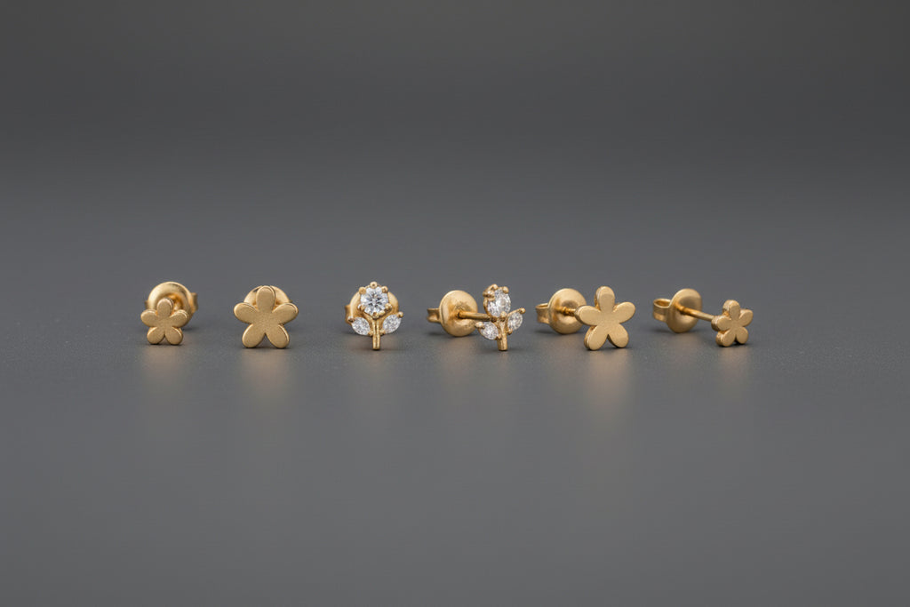 Boucles d'oreilles Pack Fleur